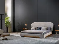 Letto con testiera Olos Bed di Bonaldo