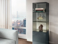 Madia alta in vetro 36e8 Glass 1358 di Lago