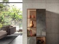 Madia alta in vetro 36e8 Glass 1362 di Lago