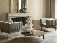 Poltroncina di design in tessuto Fedra di Pianca