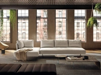 Divano con penisola Air Slim di Lago