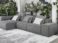 Divano con penisola Peanut BX di Bonaldo