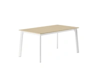Tavolo da cucina Poseidone con paino in laminato e struttura in metallo di Veneta Cucine