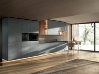 Cucina Design con penisola 36e8 Cut Project 2827 di Lago
